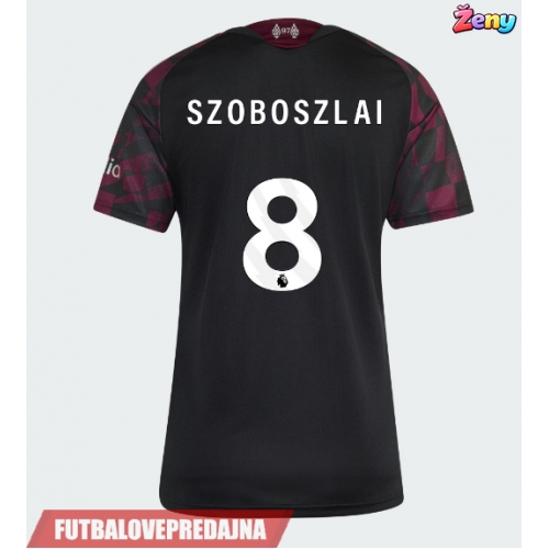 Lacne Ženy Futbalové dres Liverpool Dominik Szoboszlai #8 2026-27 Krátky Rukáv - Tretina